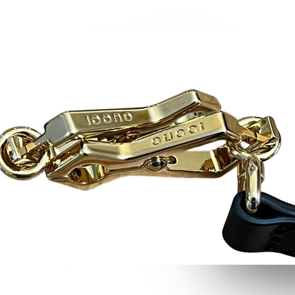 Gucci Black Leather Shoulder Bag Strap $450.00 - Picture 12 of 16